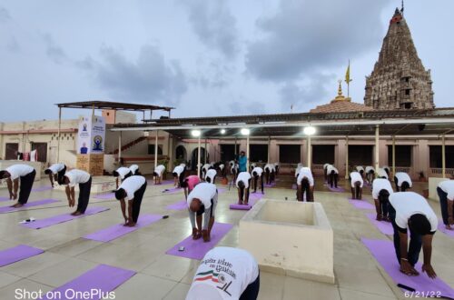 International yoga day celebration 2022